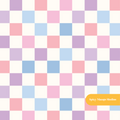 Pink and Blue Stanton Checker Seamless Pattern