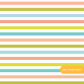 Summer Stripe Seamless Pattern