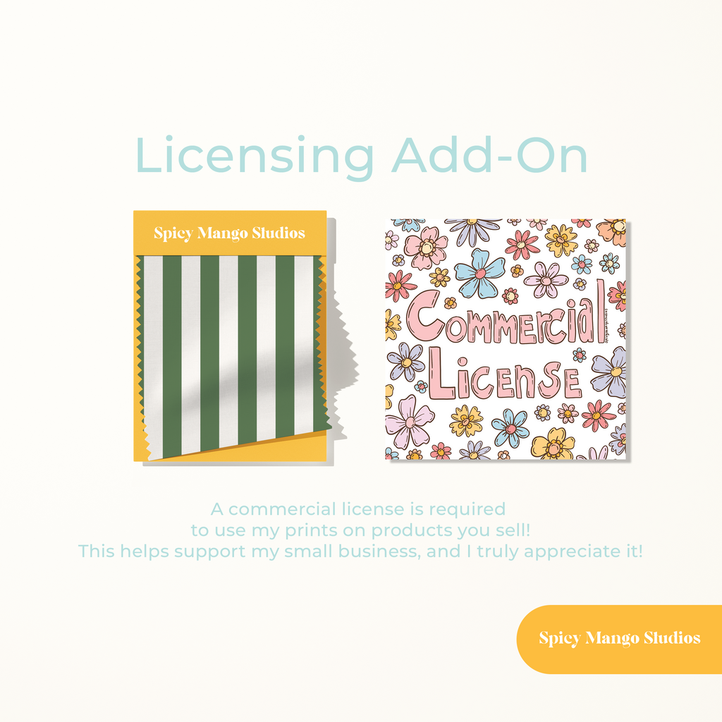 Forest Stripe Seamless Pattern – Digital Download