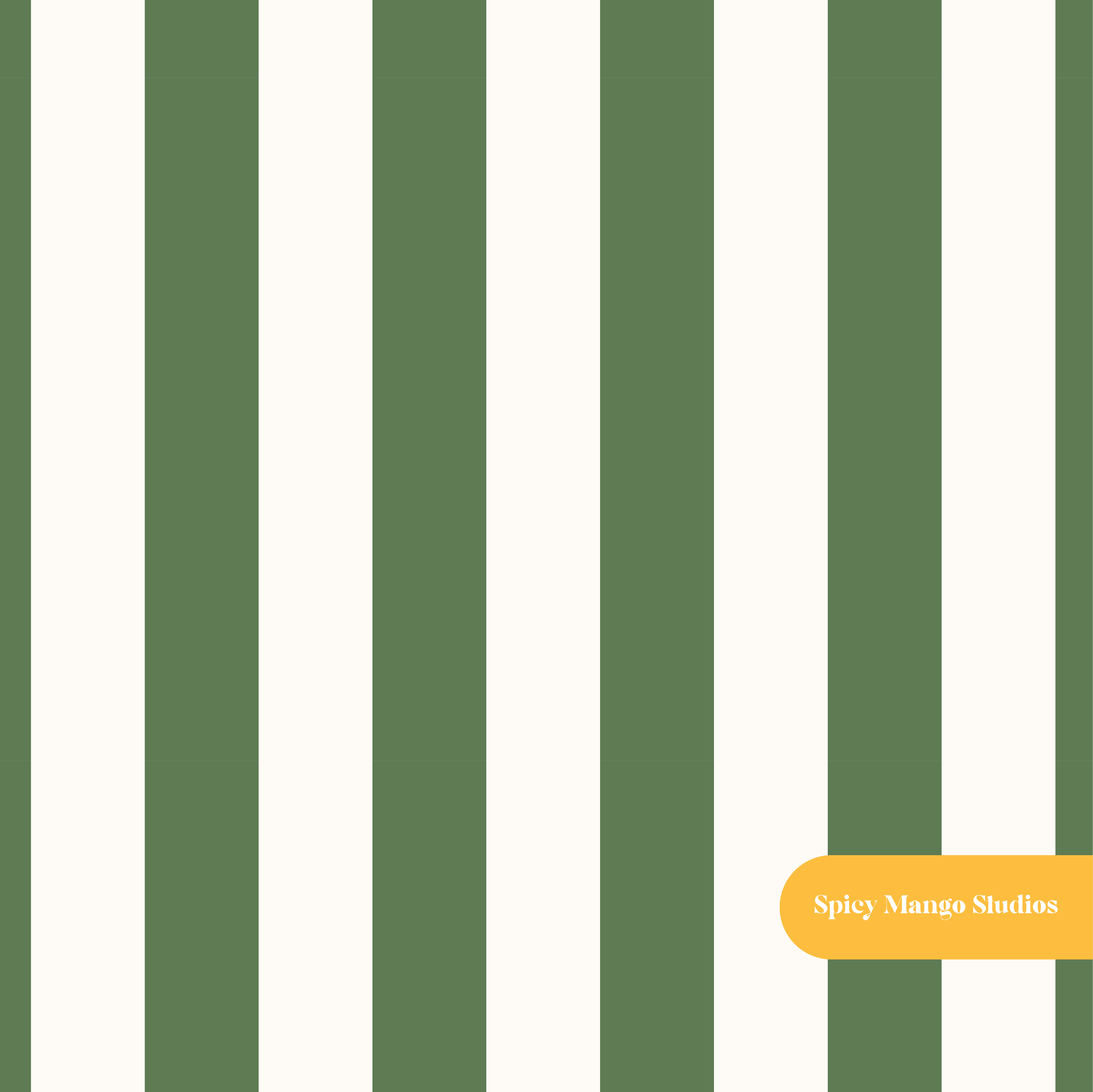 Forest Stripe Seamless Pattern – Digital Download