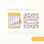 Lavender Stripe Seamless Pattern – Digital Download