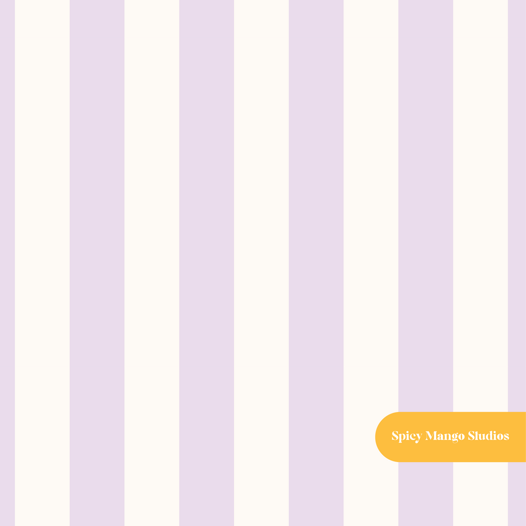 Lavender Stripe Seamless Pattern – Digital Download