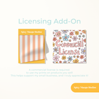 Orange Sorbet Stripe Seamless Pattern – Digital Download