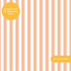 Orange Sorbet Stripe Seamless Pattern – Digital Download