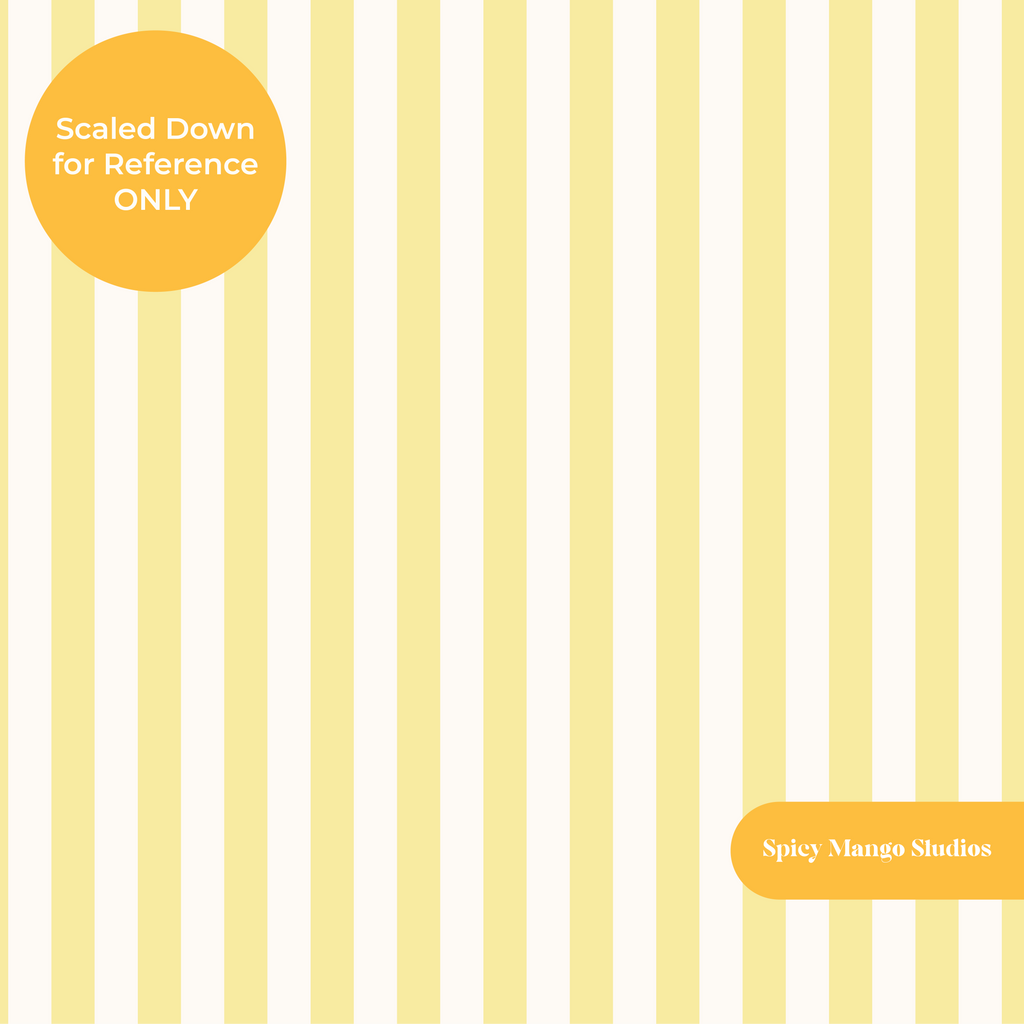 Pastel Yellow Stripe Seamless Pattern – Digital Download