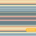 Blue Dudley Retro Stripe Seamless Pattern