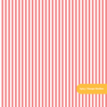 All Red Darling Pinstripe Seamless Pattern