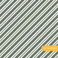 Green Jolly Candy Cane Stripe Seamless Pattern