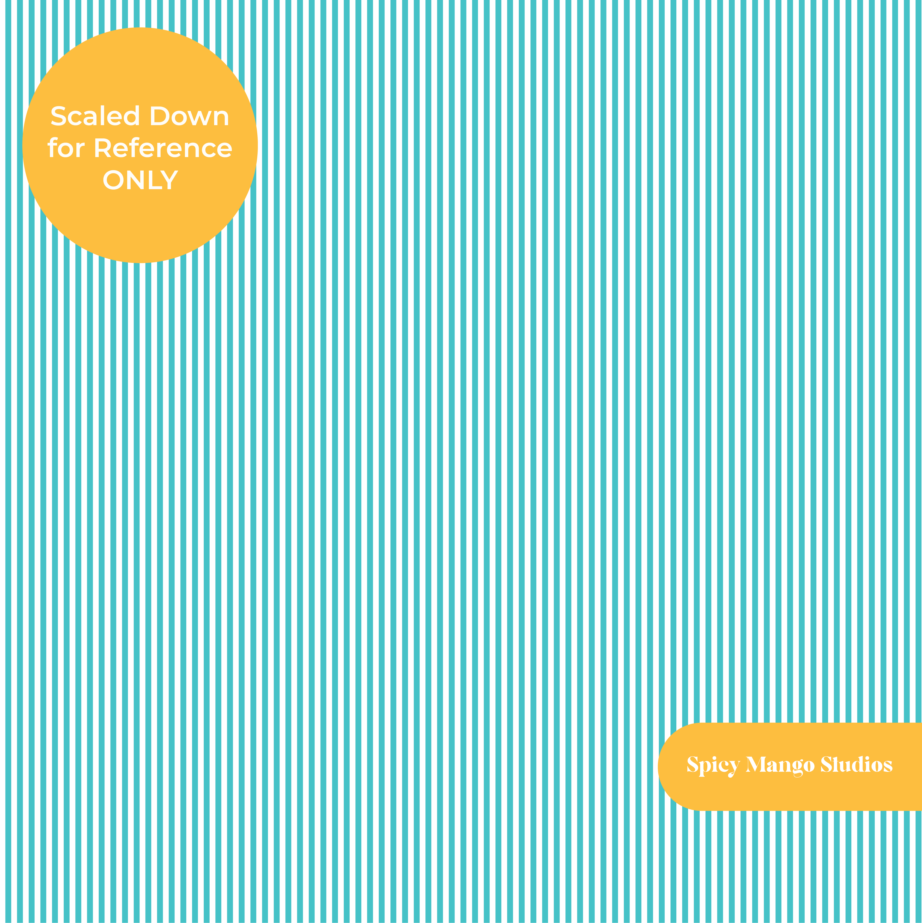 Dark Aqua Pinstripe Seamless Pattern – Digital Download
