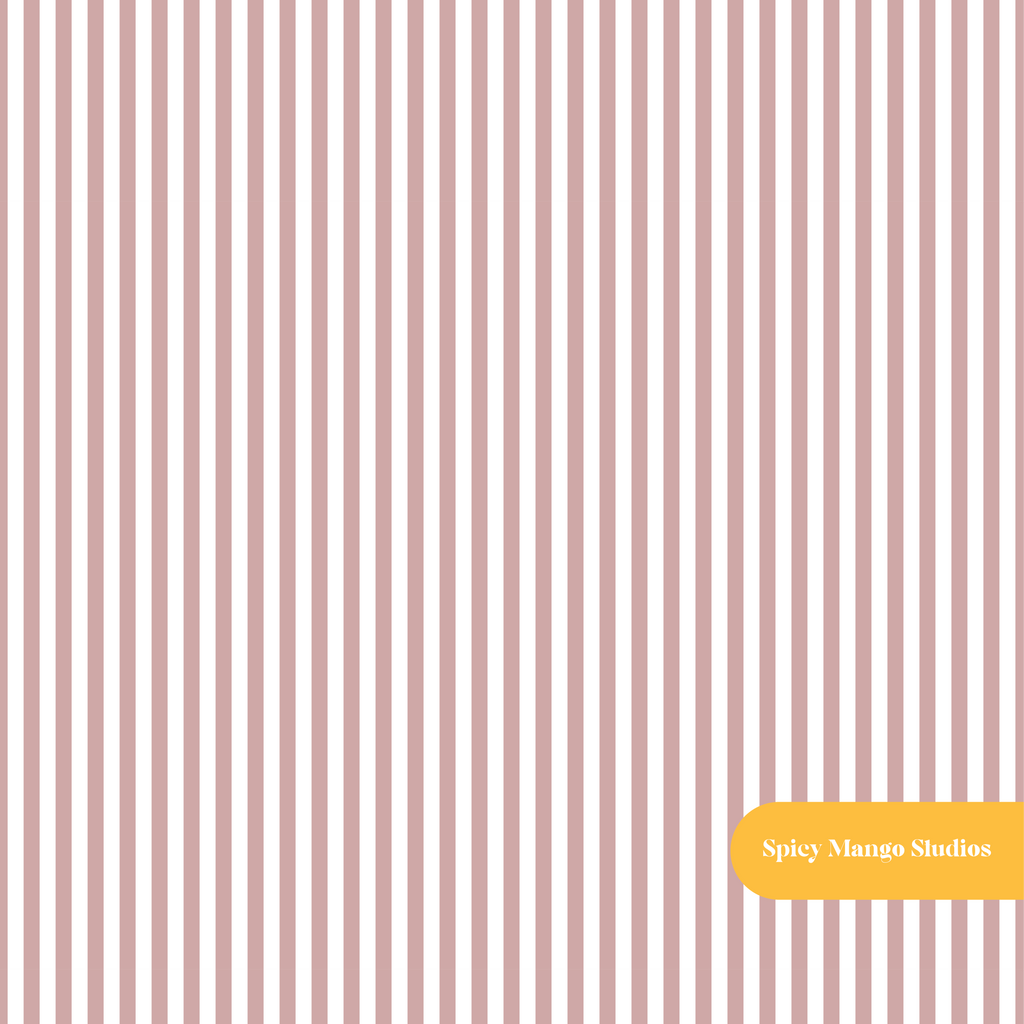 Mauve Pinstripe Seamless Pattern – Digital Download