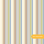 Neutral Rainbow Stripe Seamless Pattern