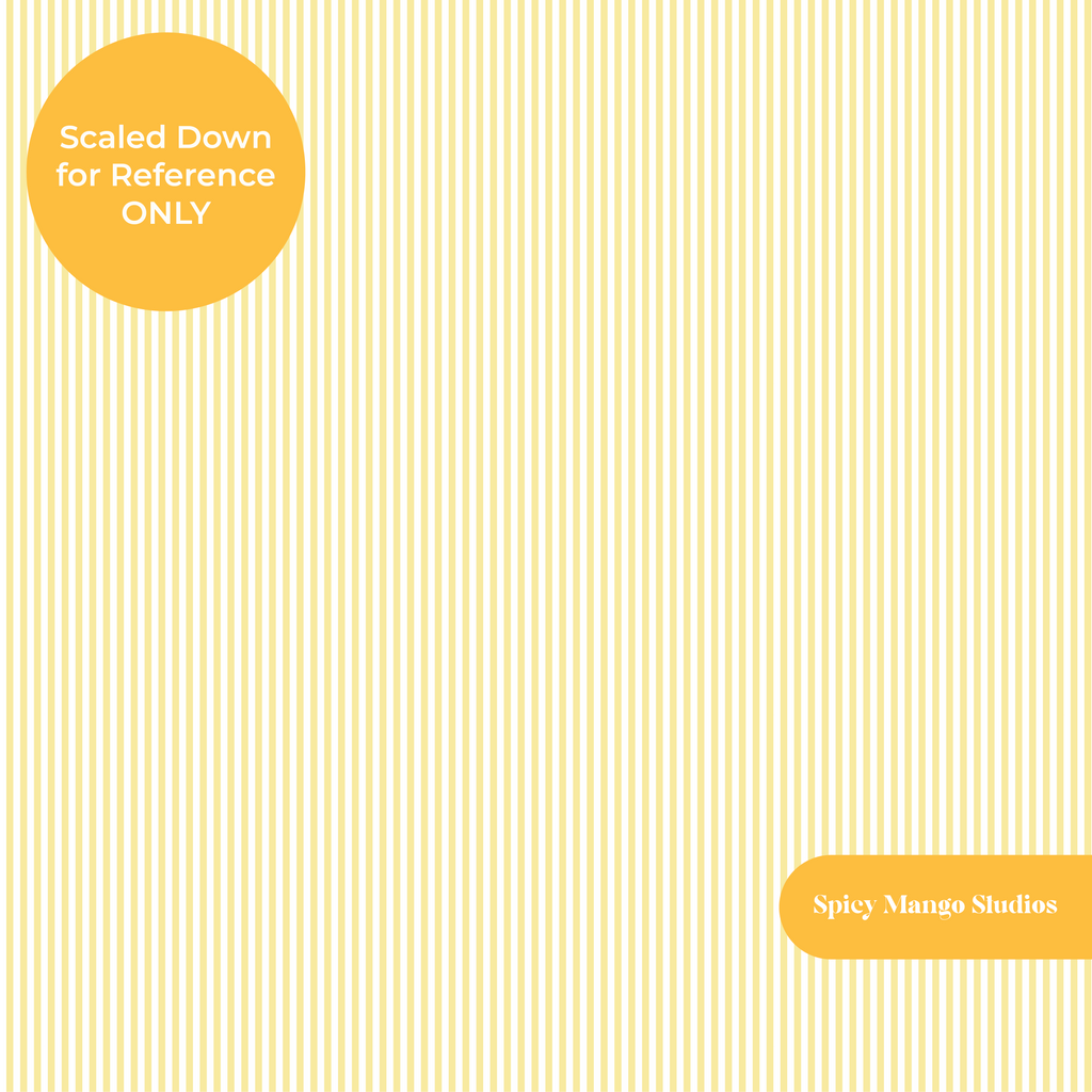 Pastel Yellow Pinstripe Seamless Pattern – Digital Download