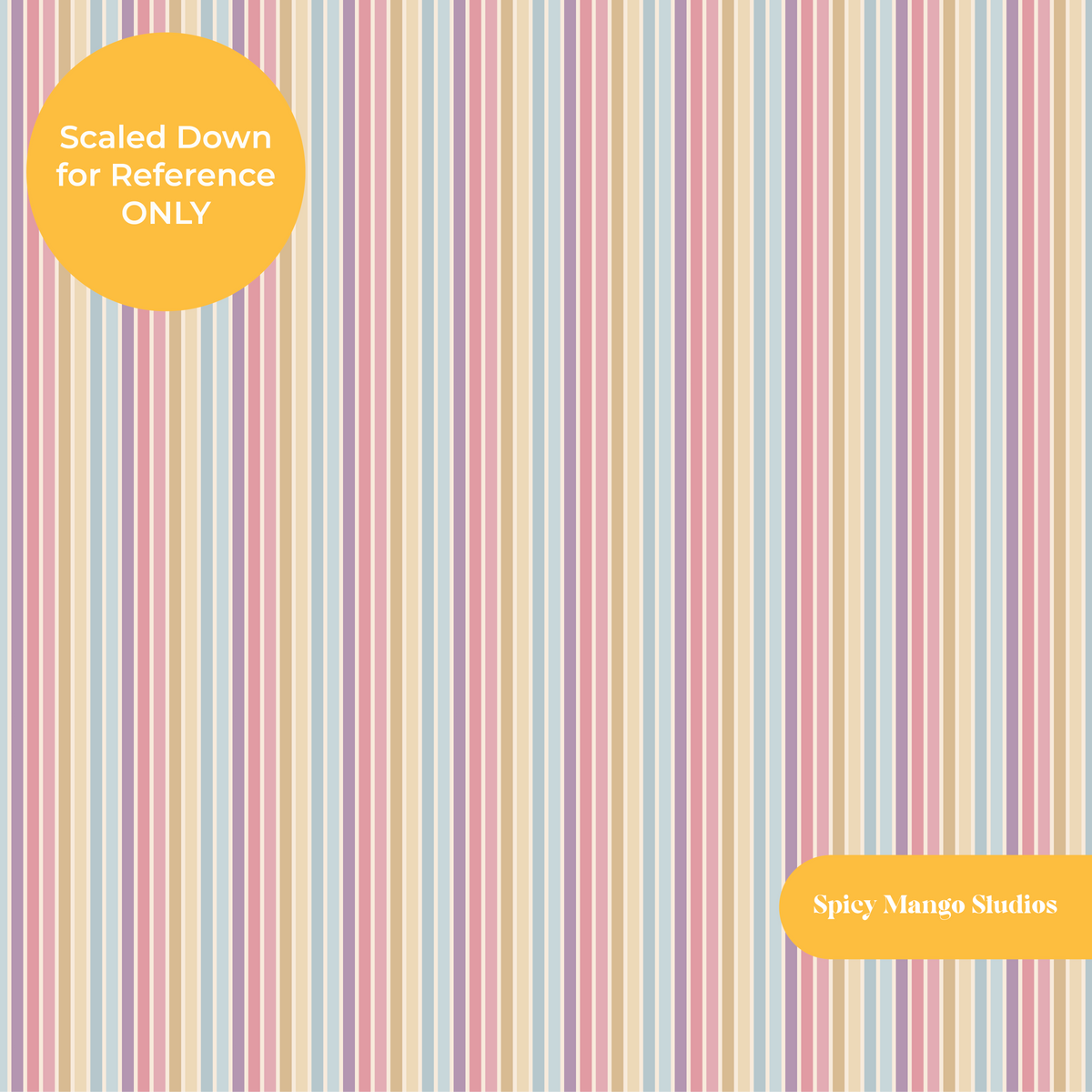 Pink Retro Stripe Seamless Pattern