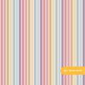 Pink Retro Stripe Seamless Pattern