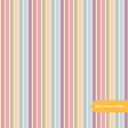 Pink Retro Stripe Seamless Pattern