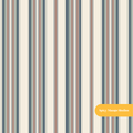 Blue and Green Retro Stripe Seamless Pattern