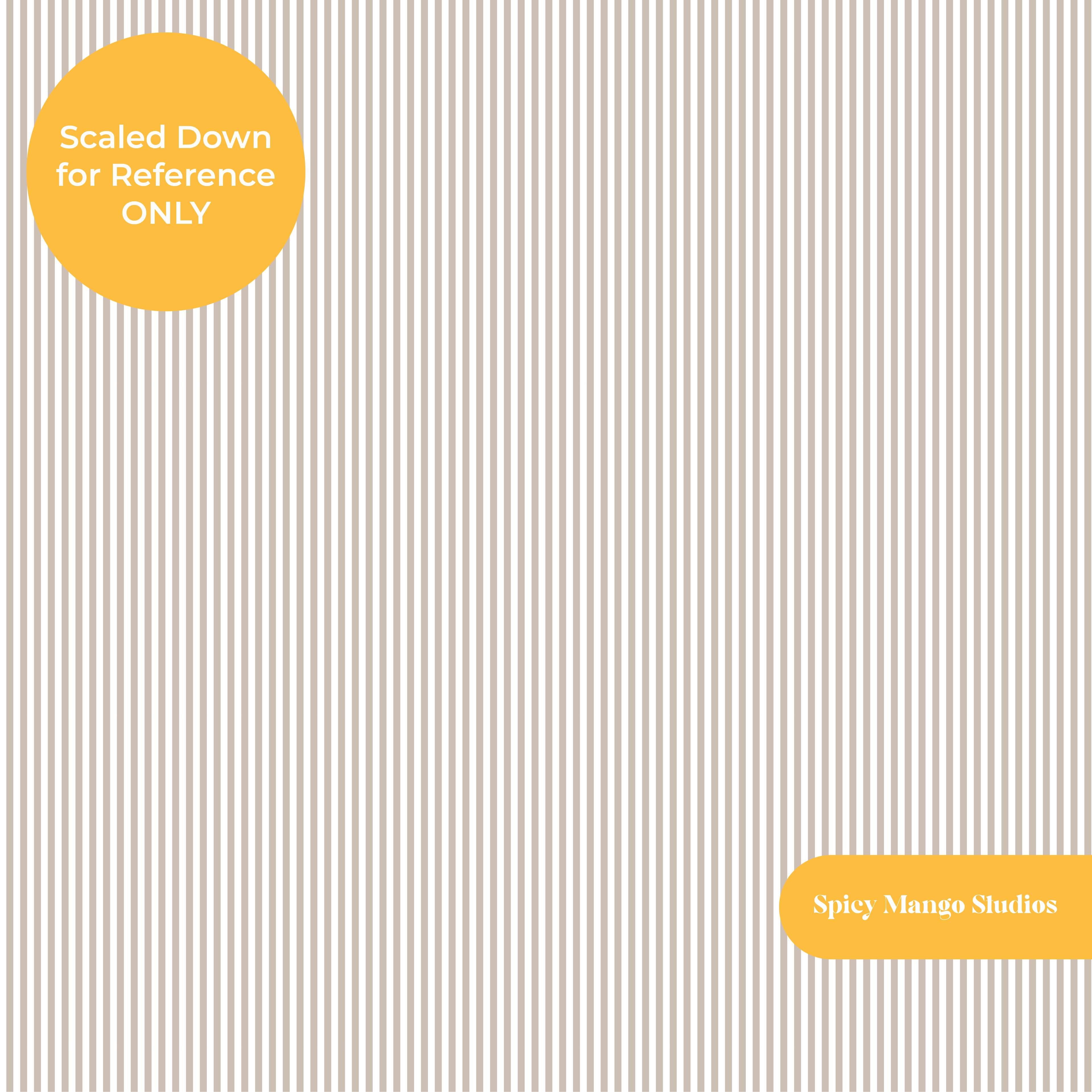 Taupe Pinstripe Seamless Pattern – Digital Download