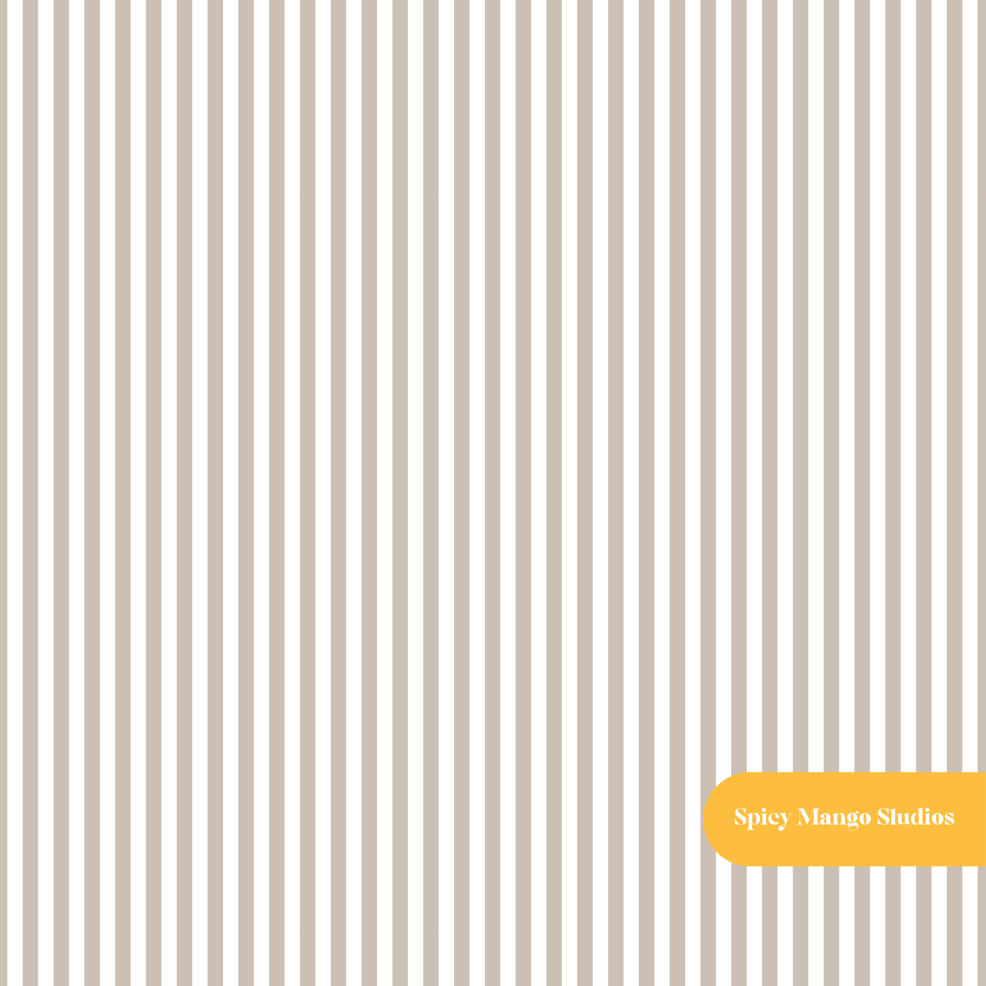 Taupe Pinstripe Seamless Pattern – Digital Download
