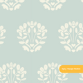 Sage Sunday Rose Floral Seamless Pattern