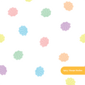 White Tropical Shells Seamless Pattern